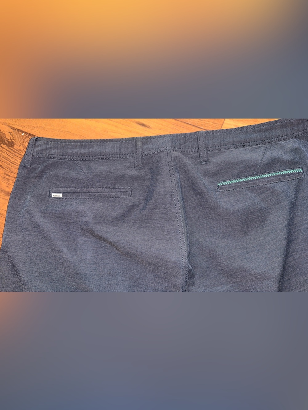 LINKSOUL Boardwalker Hybrid Shorts Dark Gray 4-Way Stretch Performance Size 38 - Picture 10 of 11